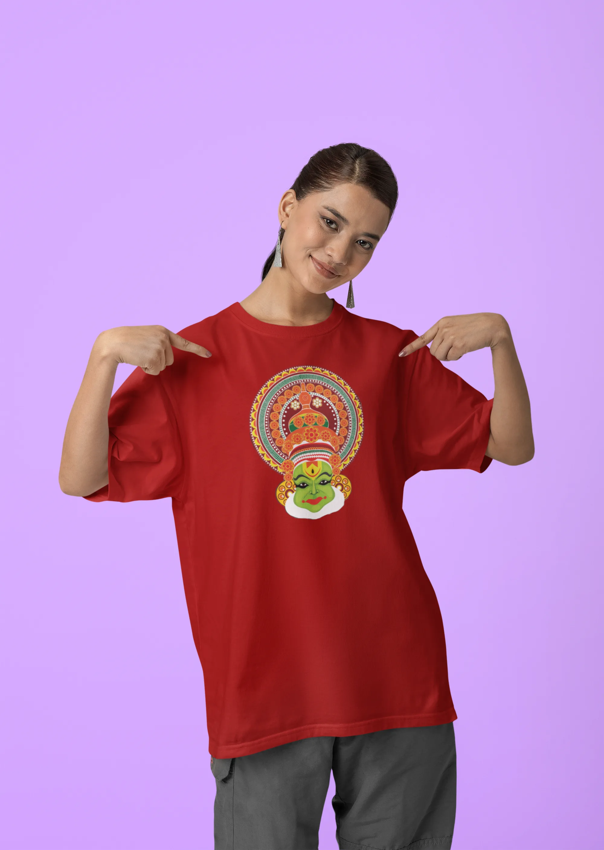 kathak Onam | Oversized T-Shirt