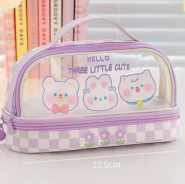 Kawaii purple pencilcase