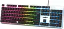 Frontech KB-0042 – RGB gaming keyboard with mechanical feel, USB connection, anti-ghosting keys & durable build. Designed for fast-paced gaming.