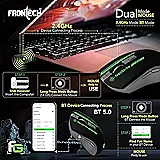 Frontech MS-0059 Wired Optical Mouse – USB | 1000 DPI | Ergonomic Grip | Smooth Tracking | PC & Laptop Mouse
