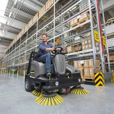 Warehouse Floor, Rack & Storage Bay Deep Cleaning