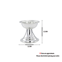 Silver Kerala Diya Set