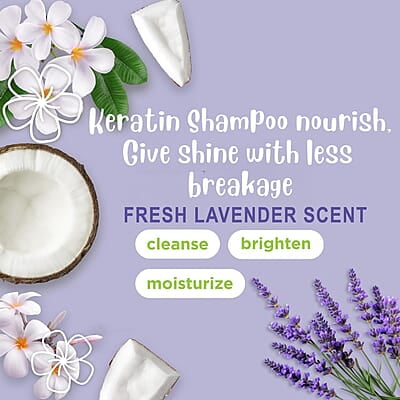 Keratin Shampoo (250 ml)- Lavender Keratin Shampoo (250 ml)- Lavender