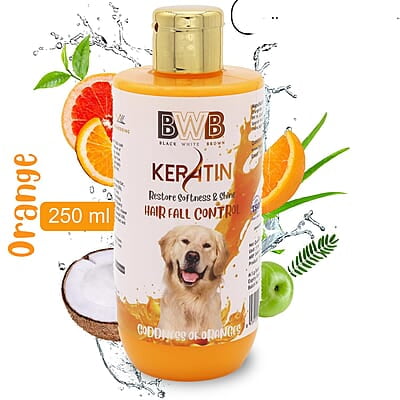 Keratin Shampoo (250 ml)- Orange