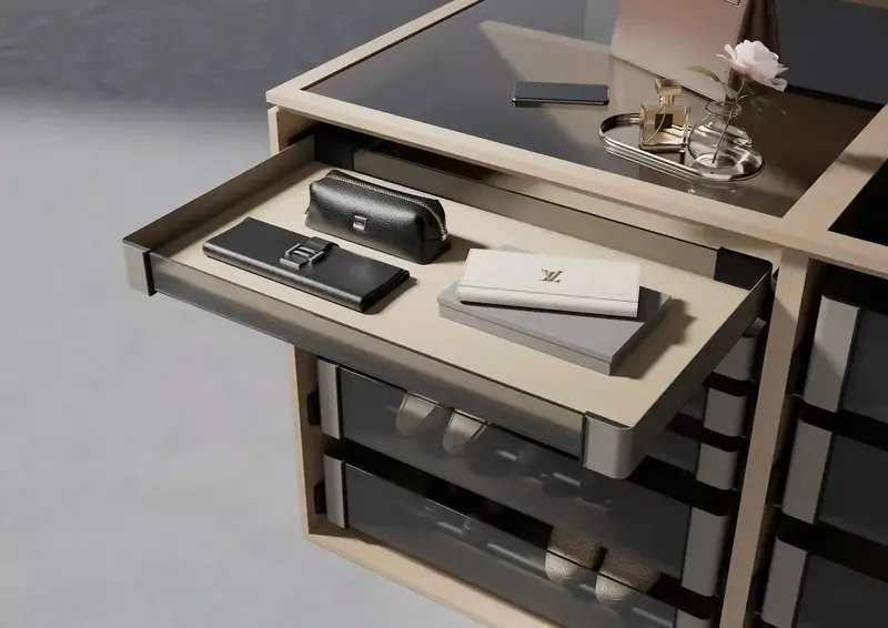 Kessebohmer Conero Wardrobe Inside Pullout L475mm