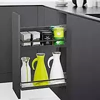 Kessebohmer Comfort II Bottle Pullout- 2 Tier