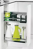 Kessebohmer Comfort II Bottle Pullout- 2 Tier