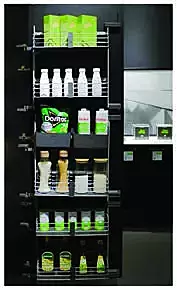 Kessebohmer Door Agent Tall Unit 600mm with Boxes and Trays