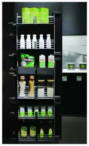 Kessebohmer Door Agent Tall Unit 600mm with Boxes and Trays