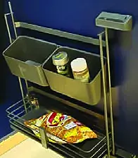 Kessebohmer Door Agent 600mm with Boxes and Tray