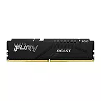 Kingston Fury Beast 16GB 5200MHz DDR5 RAM – CL40 | UDIMM | Intel XMP | Lifetime Warranty