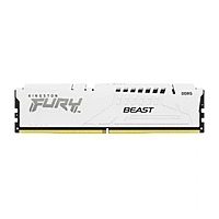 Kingston Fury Beast White 16GB 5200MHz DDR5 RAM – CL40 | UDIMM | Intel XMP | Lifetime Warranty