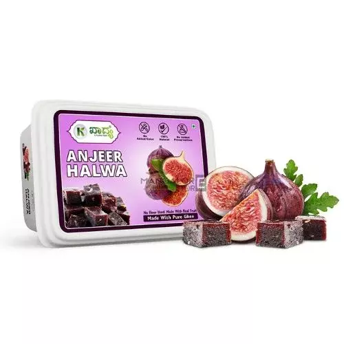 Khadya Anjeer Halwa – Pure Indulgence, 100% Natural- 250g