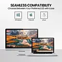 Portronics Ki-Pad 3 USB Wired Keyboard – Full Size offers a comfortable typing experience with its sleek design, responsive keys, and durable build, perfect for home or office use.