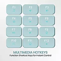 Portronics Ki-Pad 3 USB Wired Keyboard – Full Size offers a comfortable typing experience with its sleek design, responsive keys, and durable build, perfect for home or office use.