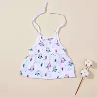 Muslin Frock Knot Baby Dress | Organic Cotton Baby Clothing | Set of 3