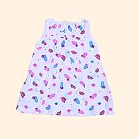 Muslin Frock Zip Baby Dress | Organic Cotton Baby Clothing