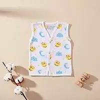 Muslin Jabla Button Tops | Organic Cotton Baby Clothing | Set of 3