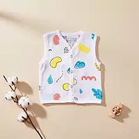 Muslin Jabla Button Tops | Organic Cotton Baby Clothing | Set of 3