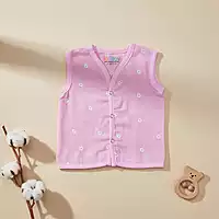 Dyed Muslin Jabla Button Tops | Organic Cotton Baby Clothing | Set of 3
