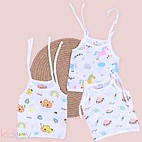 Muslin Jabla Knot Tops | Organic Cotton Baby Clothing | Set of 3