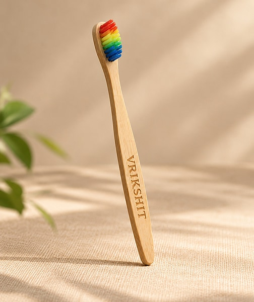 Bamboo Toothbrush for Kids | Biodegradable Bamboo Toothbrush with Soft Bristles Bamboo Toothbrush for Kids | Biodegradable Bamboo Toothbrush with Soft Bristles