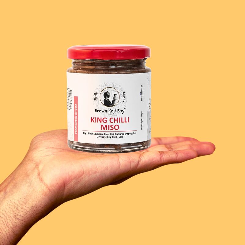 King Chilli Miso – Fiery Fermented Umami Paste 200 Gms
