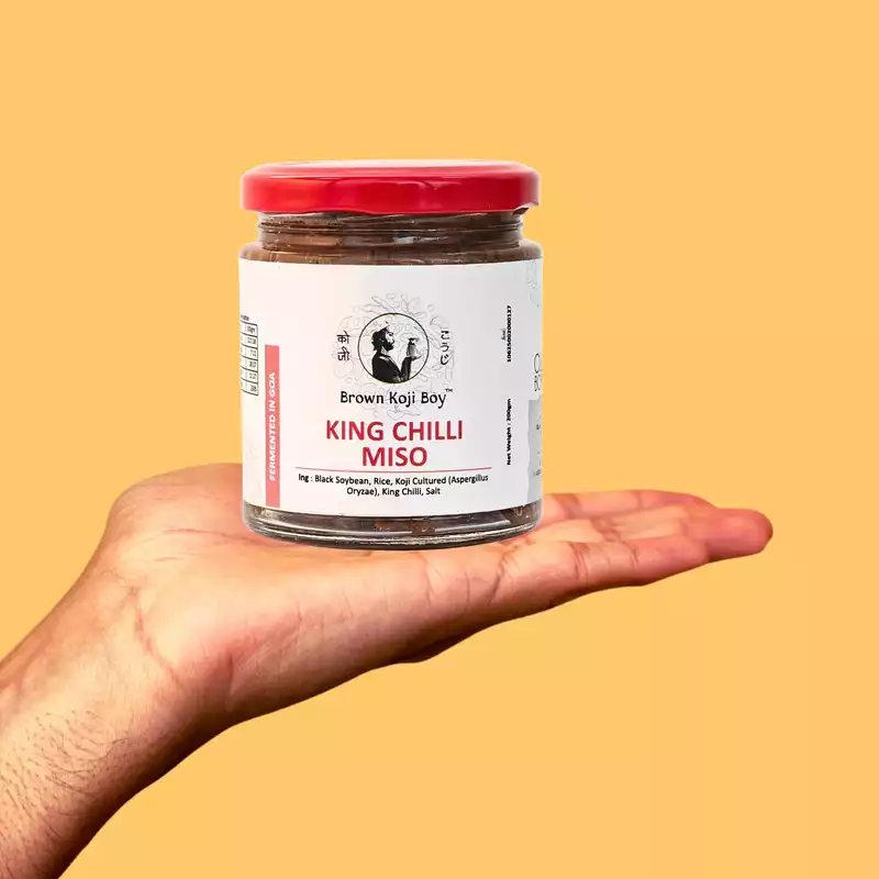 King Chilli Miso – Fiery Fermented Umami Paste 200 Gms
