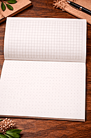 King Size Eco Notebook | Recycled Paper Journal | Grid, Dot & Lined Pages