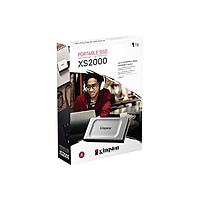Kingston XS2000 1TB External SSD – USB 3.2 Gen 2 | Up to 2000MB/s | Portable