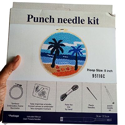 Premium Punch Needle Stitch Kit- 95116C Premium Punch Needle Stitch Kit- 95116C