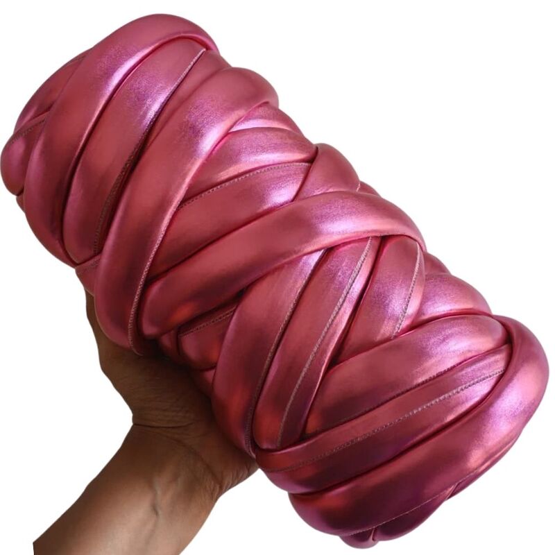 Jumbo Arm Knitting Yarn Metallic- 05 Pearl Pink Jumbo Arm Knitting Yarn Metallic- 05 Pearl Pink