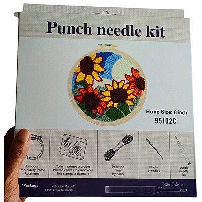 Premium Punch Needle Stitch Kit- 95102C Premium Punch Needle Stitch Kit- 95102C