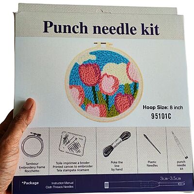 Premium Punch Needle Stitch Kit- 95101C Premium Punch Needle Stitch Kit- 95101C