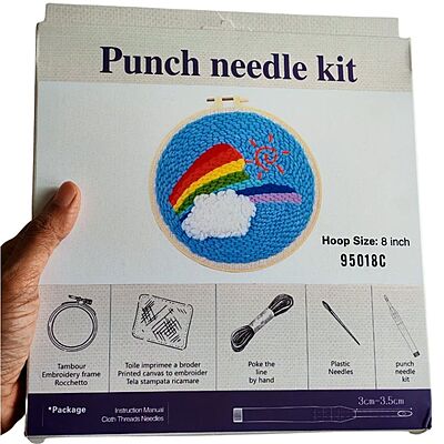 Premium Punch Needle Stitch Kit- 95018C Premium Punch Needle Stitch Kit- 95018C