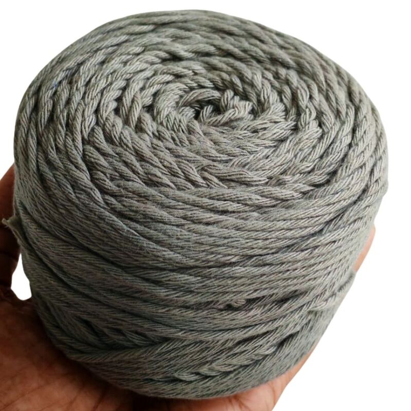 Cotton Yarn 8 Ply-Grey Cotton Yarn 8 Ply-Grey