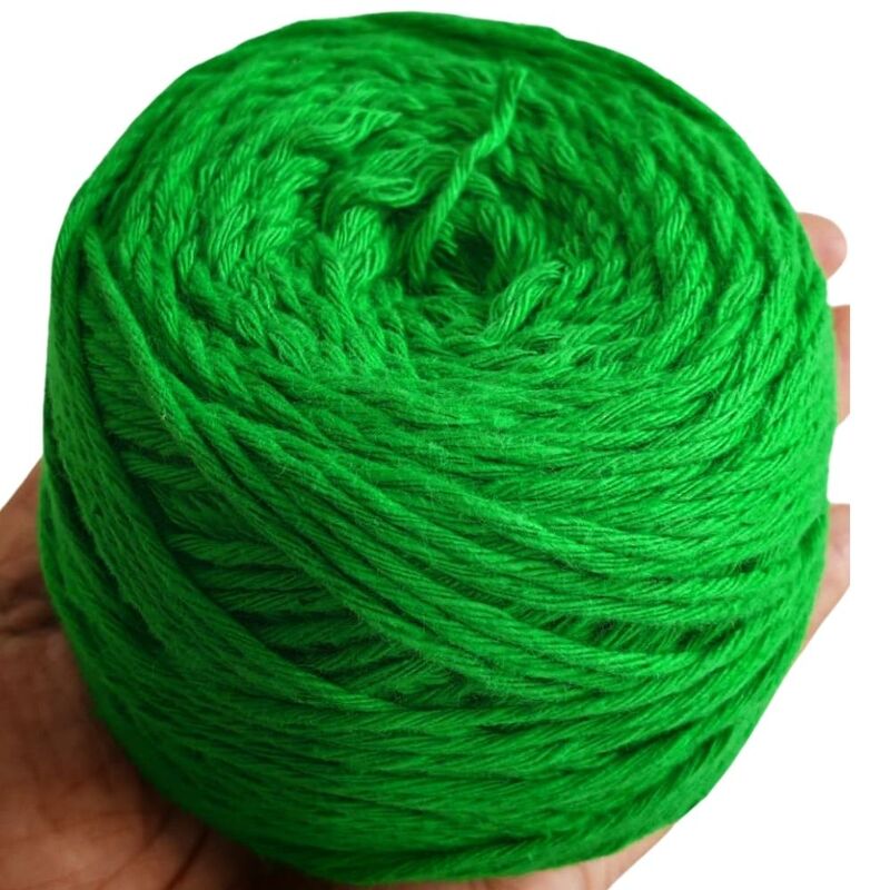 Cotton Yarn 8 Ply Green