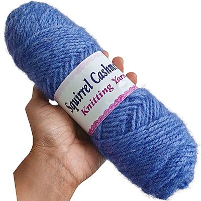 Squirrel Cashmere Yarn 109 Jeans Blue