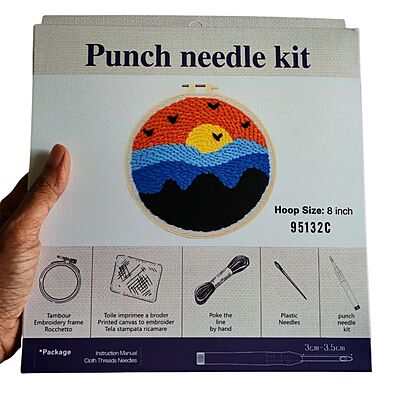 Premium Punch Needle Stitch Kit- 95132C