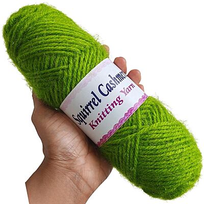 Squirrel Cashmere Yarn 111 Green