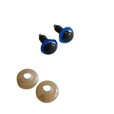 Safety Eyes Imported Blue