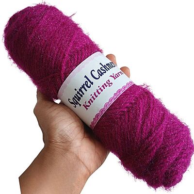 Squirrel Cashmere Yarn 107 Grape Squirrel Cashmere Yarn 107 Grape
