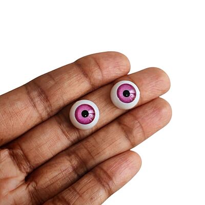 Plastic Doll Eyes Round