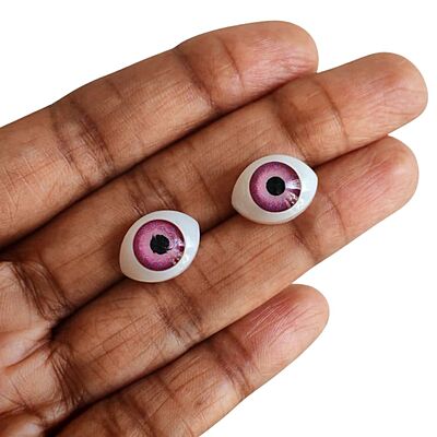 Plastic Doll Eyes Oval