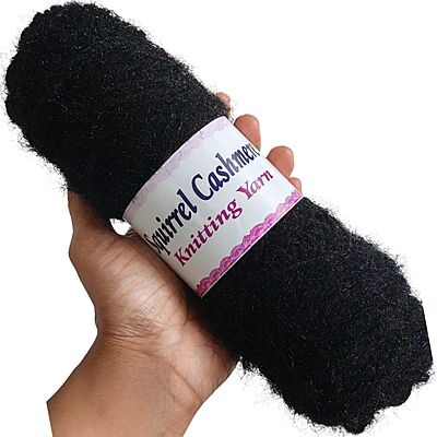 Squirrel Cashmere Yarn 103 Black