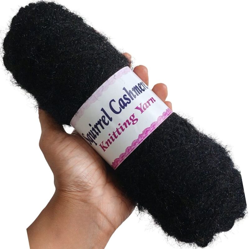 Squirrel Cashmere Yarn 103 Black