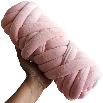 Jumbo Arm Knitting Yarn-022-Baby Pink