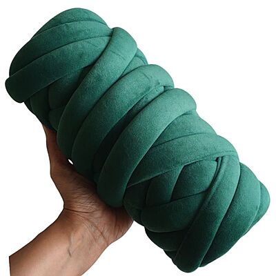 Jumbo Arm Knitting Yarn 27mm- 41 Dark green