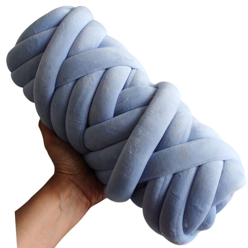 Jumbo Arm Knitting Yarn-25-Lite Blue Jumbo Arm Knitting Yarn-25-Lite Blue