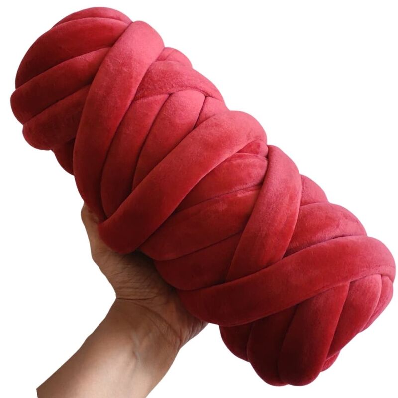Jumbo Arm Knitting Yarn 27mm- 76 Maroon Jumbo Arm Knitting Yarn 27mm- 76 Maroon